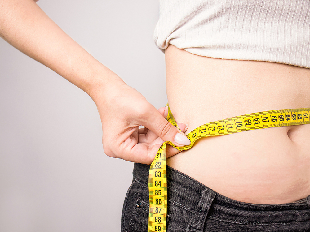 meranie obvodu pása